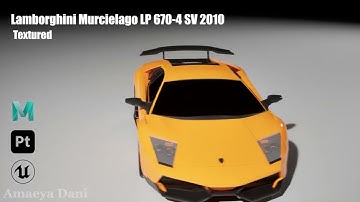 3D Modelling | Texturing | Lighting Showreel - Amaeya Dani