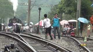 2012.08 CK124列車重返舊山線鐵道與往年有何不同.