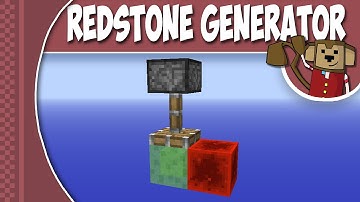 Minecraft Tutorial - 14w25b Redstone Generator ! ! !