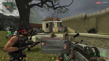 Counter Strike Source Piranesi Bots #1 Just Only Machine Gun