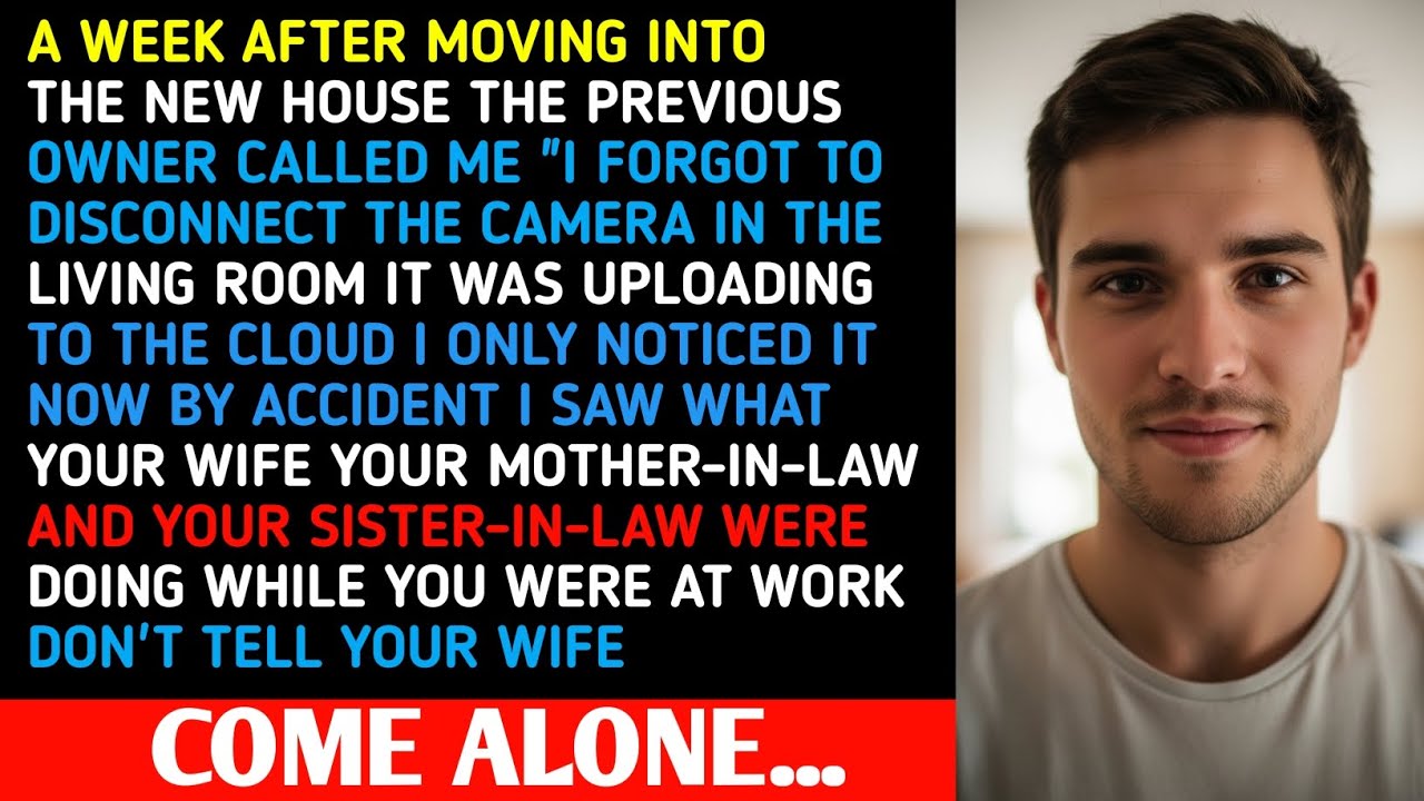 A WEEK AFTER MOVING INTO THE NEW HOUSE THE PREVIOUS OWNER CALLED ME 