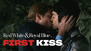Prince Henry and Alex's First Kiss - Red, White \& Royal Blue | Prime Video