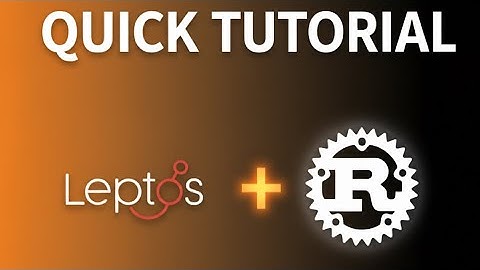 Build Your First Website in Rust with Leptos + WebAssembly (Quick Tutorial)
