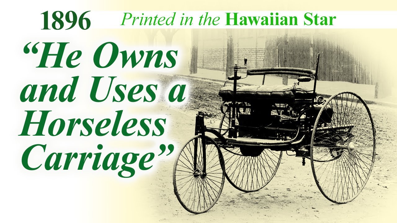 Riding in a Horseless Carriage