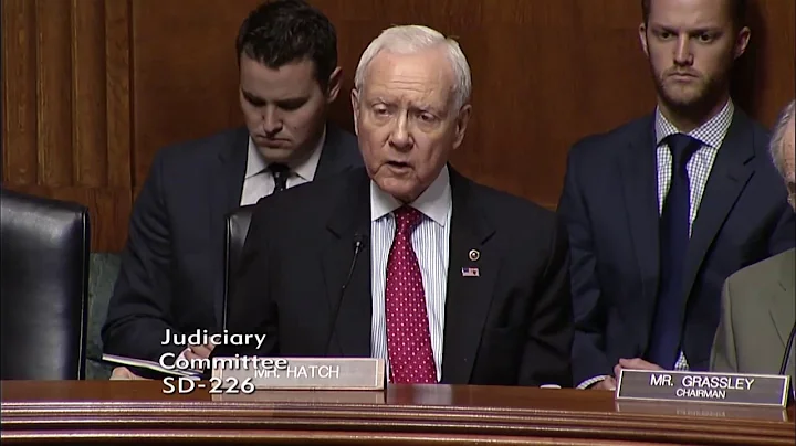 Senator Hatch on Religious Hate Crimes