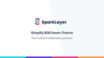 Shopify B2B Dawn Theme - 1 click install