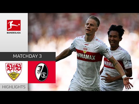 VfB Stuttgart Freiburg Goals And Highlights