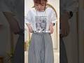 一歩ミスったら子供っぽ問題👧🏻たまーに合わせ方ミスってめっちゃ少年になる時ある^_^ゆるゆるコーデの難しいところですよね〜💭#大人カジュアル #低身長コーデ #ゆるコーデ
