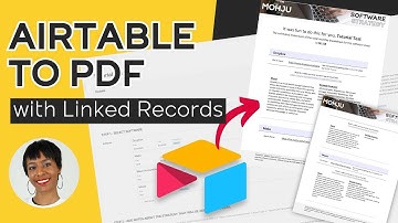 Loop Airtable Linked Records into a single PDF using Make (Integromat) | Tutorial | MOHJU