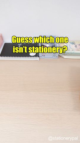 Which one is not stationery? #shortsvideo