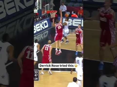 Vintage Derrick Rose never backed down from a challenge ✊