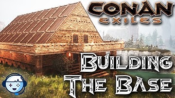 Building The Base! | Solo Survival Series Gameplay | Conan Exiles Full Release | Ep6