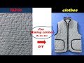 DIY 남성 퀼팅 조끼 how to make man's quilting vest 옷만들기 making clothes hacks 동대문