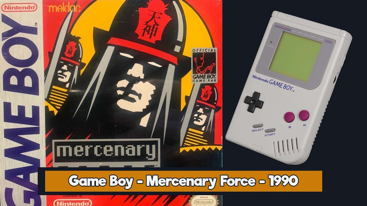 Jeu Game Boy - Mercenary Force - Bon état - Jeu D'aventure Rétro