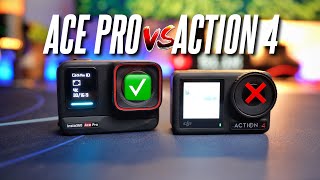 Which Action Camera is Better? Insta360 Ace Pro vs DJI Osmo Action 4 Comparison!