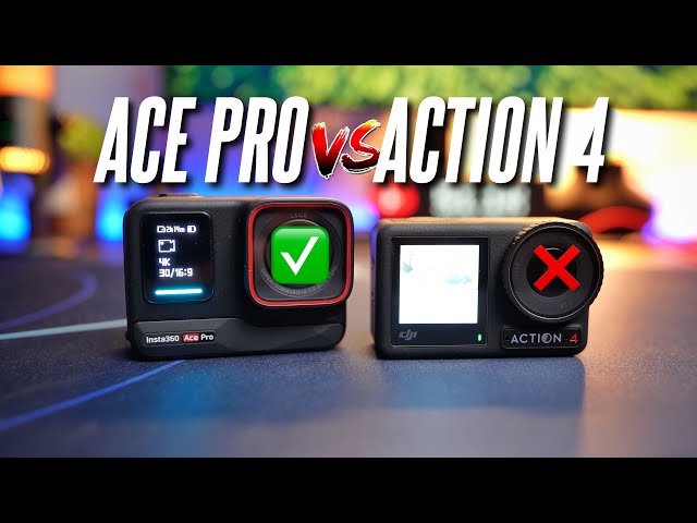 Insta360 Ace Pro vs DJI Osmo Action 4: 6 Key Aspects to Consider