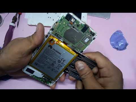 Uncover Huawei Y6 II CAM-L03 destapar dispositivo disamble cambiar batería  cambio del pin de carga - YouTube