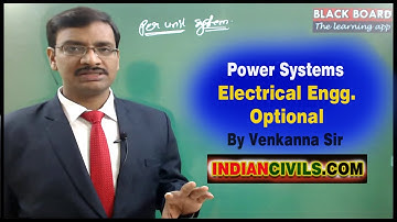 Electrical Engg -Optional | Power Systems | Per Unit system and power Calculations By Venkanna Sir