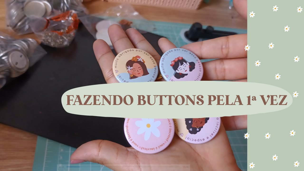 ✿Comprei a prensa de buttons da Cardenas✿
