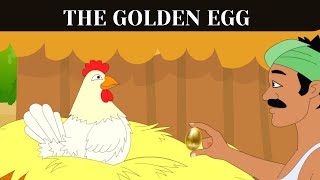The Golden Egg | Moral Story For Kids | New English Story | The Hen That Laid Golden Egg |