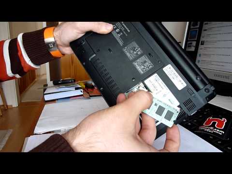 ledningsfri Broom Det er det heldige Packard Bell Dot S2 RAM and HDD Upgrade - YouTube