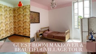 GUEST ROOM MAKEOVER & AN AMAZING FRENCH VILLAGE | Charente Living | Lifestyle in rural France