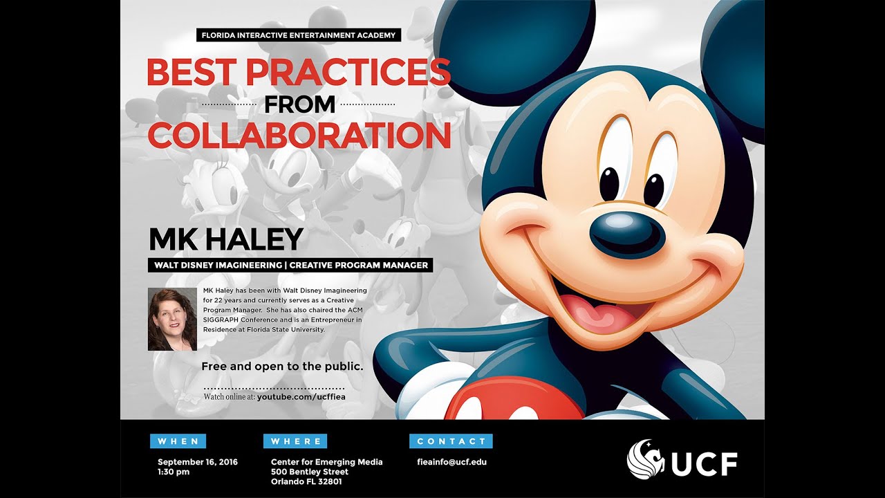 rigging consultants Guest Speaker: MK Haley From Walt Disney Imagineering