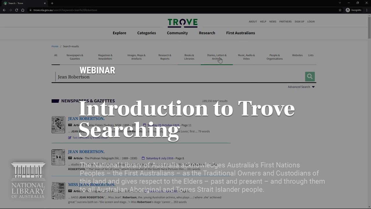 trove thesis search