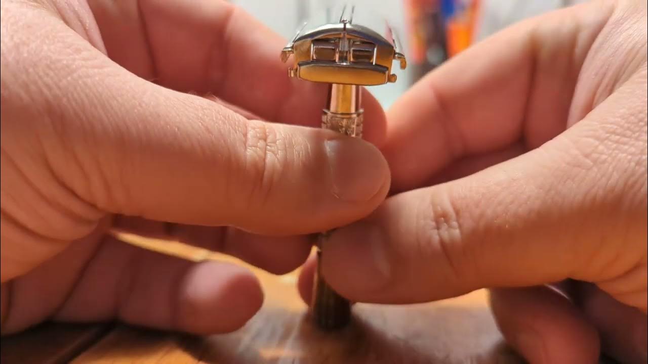 Z3 Gillette Flare Tip Super Speed Safety Razor DE 1954 YouTube