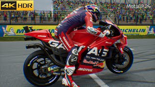 MotoGP 24 - French GP 100% Race Pedro Acosta PA31 Red Bull GASGAS Tech3 Race Gameplay (4K/60FPS)