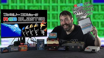 RGB Blaster - Plug & Play Video Quality for Nintendo Famicom (NES) - Adam Koralik