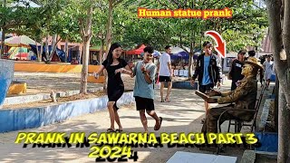 REAKSI KAGET KARENA PATUNG PALING LUCU ‼️ HUMAN STATUE PRANK