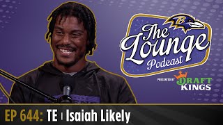 Isaiah Likely Joins The Lounge | Baltimore Ravens