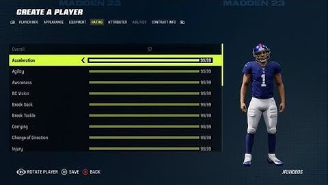 Madden 23: How to Create a Player!