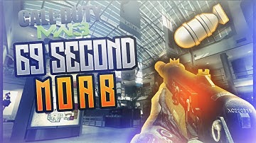 MW3: Fast Solo 69 Second MOAB On Arkaden + 113 Kills w/ Specialist - Modern Warfare 3 100+ Fast MOAB