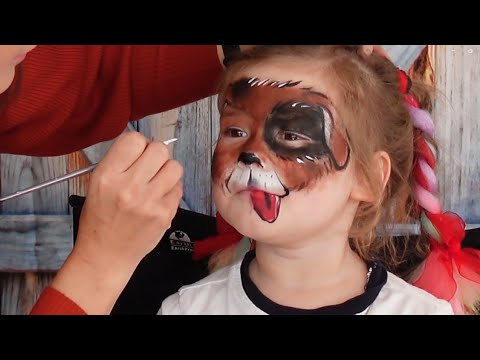 Children's Dog Face Paint Tutorial – Smiffys