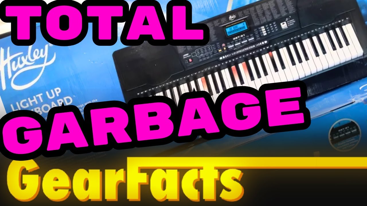 Huxley GST 91 Keyboard From ALDI Garbage YouTube Huxley GST 91 Keyboard From ALDI Garbage YouTube