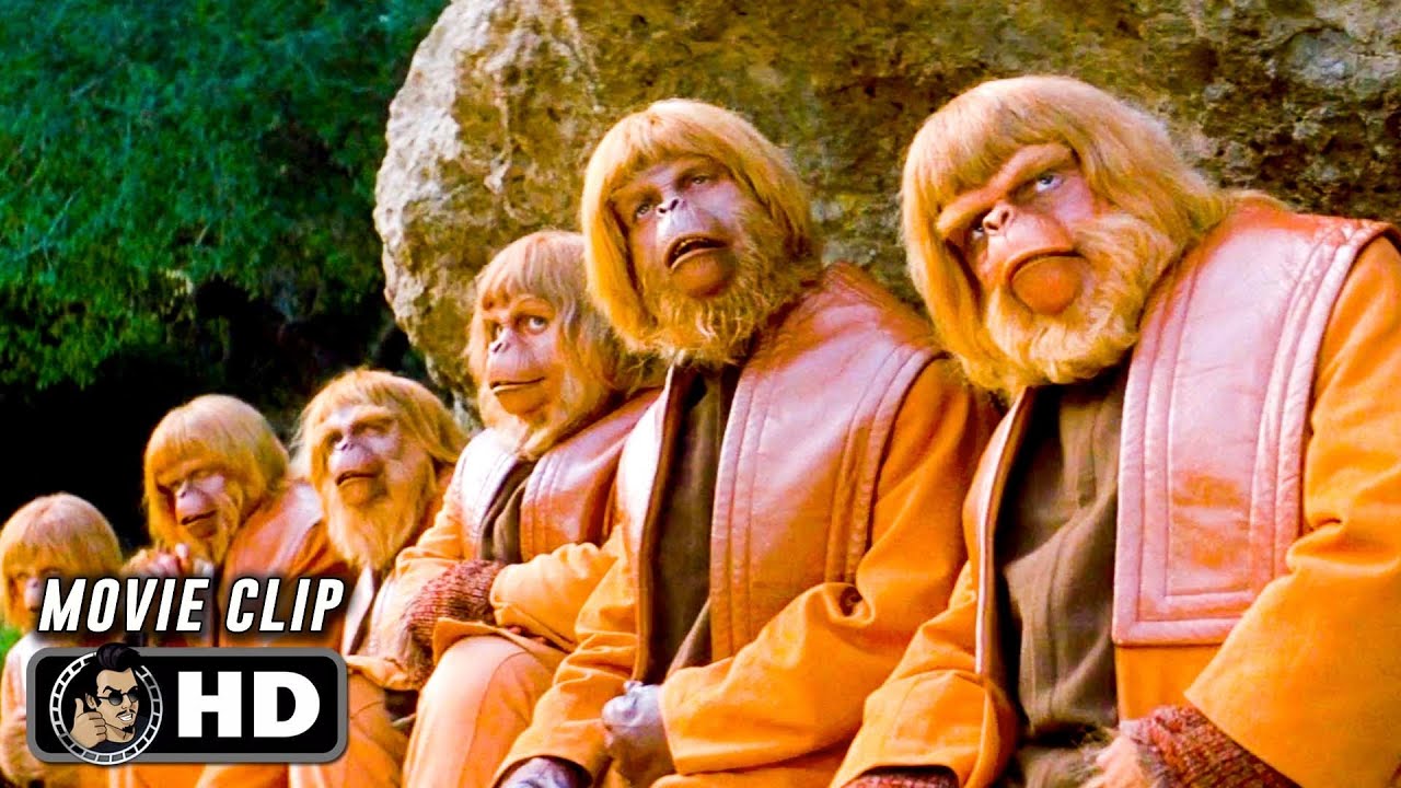 BATTLE FOR THE PLANET OF THE APES Clip – “War Council” (1973)