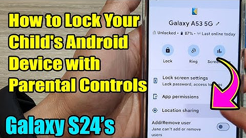 How to Lock Your Child