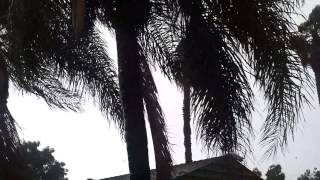 Rain storm 2014 Fallbrook