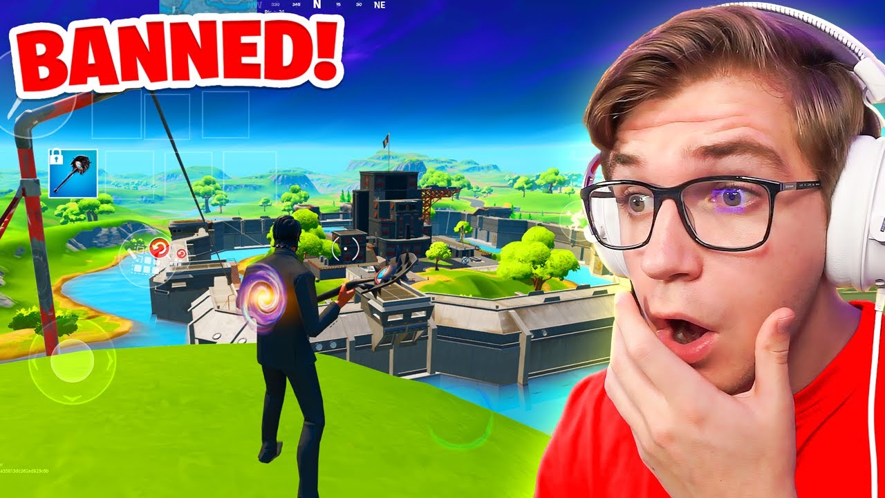 Playing FORTNITE MOBILE on iOS 2 Years after the Ban... - YouTube