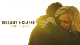 Bellamy + Clarke l Their story ( 1x01 - 6x13 )