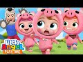 Three Little Pigs | Fun Sing Along Songs by Little Angel Playtime