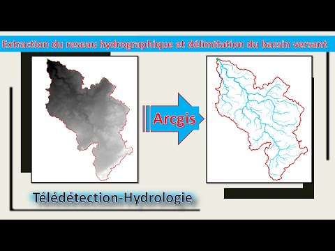 Extraction du réseau hydrographique et délimitation du bassin versant sur Arcgis