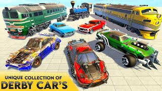 Train Derby Demolition: Car Destruction Sim - Gameplay#2 screenshot 4