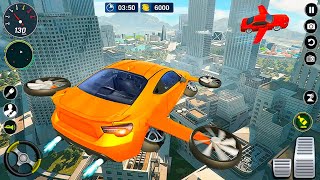 Flying Car Driving Simulator 2024 - Android Gameplay screenshot 2