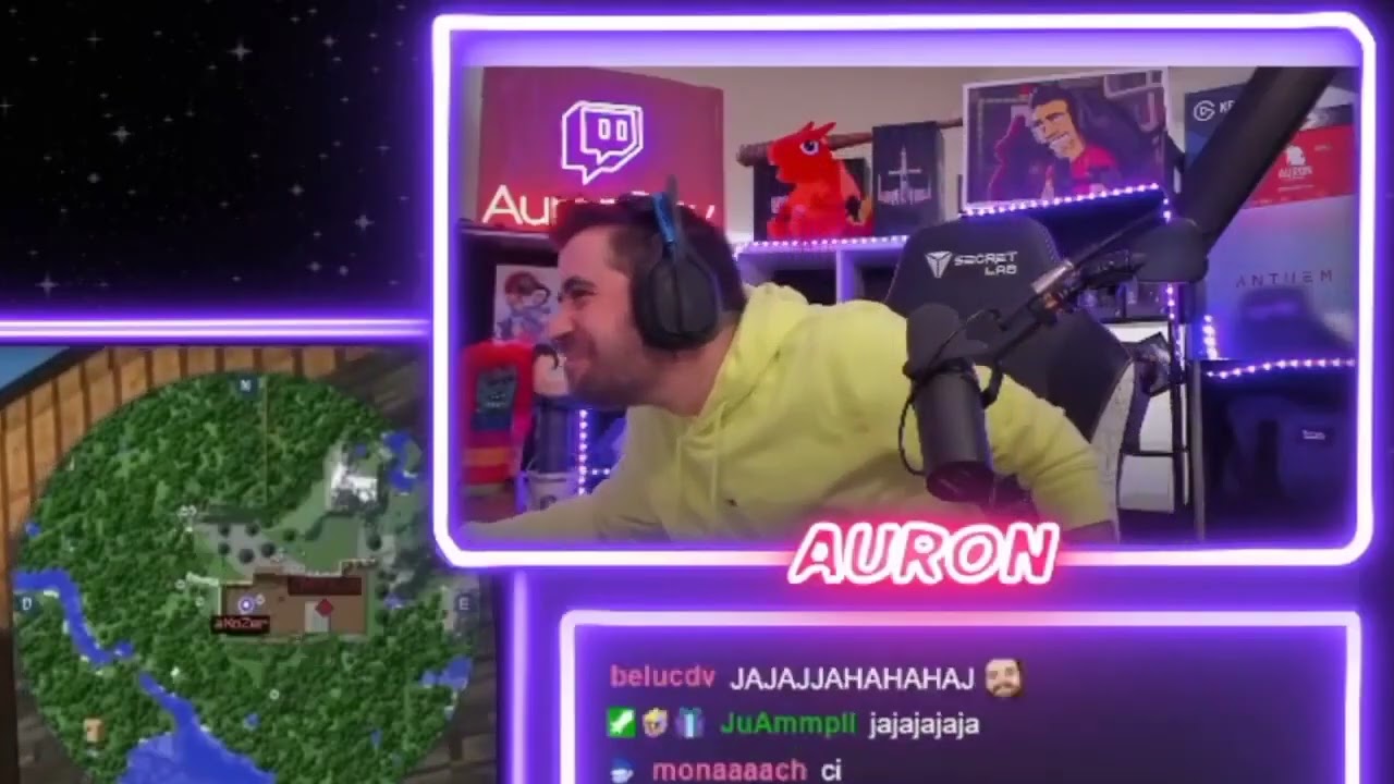 Auron reaccionando a los mejores momentos de tortilland 2 tortillaland