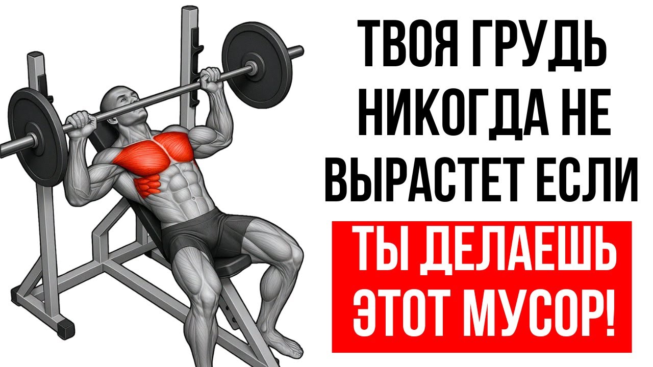 ЭТО НЕ ГЕНЫ: 10 ГЛУПЫХ ОШИБОК, ИЗ-ЗА КОТОРЫХ ТВОЯ ГРУДЬ НИКОГДА НЕ РАСТЁТ!