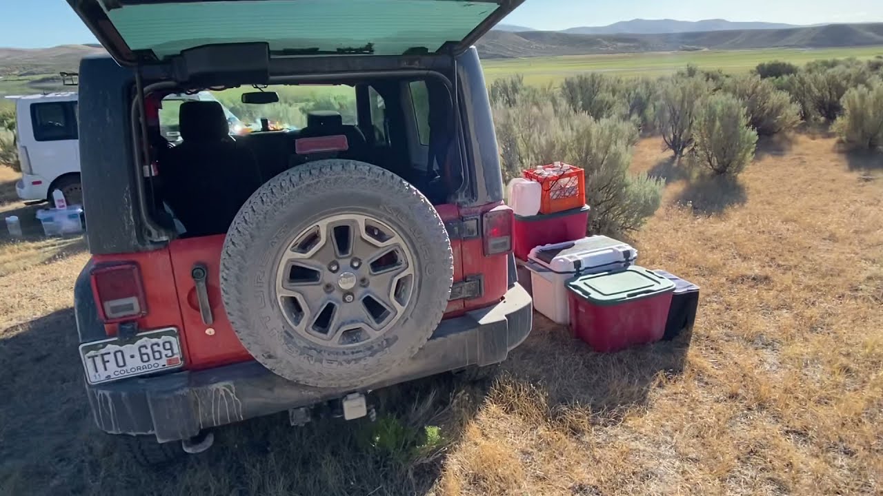 Overland / Sleeping IN a 2-door 2015 Jeep Wrangler JK for a week! (Part 1/2)  - YouTube