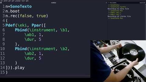 Concrète Live Coding